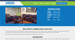 Desktop Screenshot of gardensfamilypractice.com